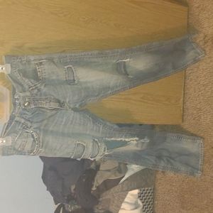 Women's Antique Rivet Boot Cut Denim Jeans